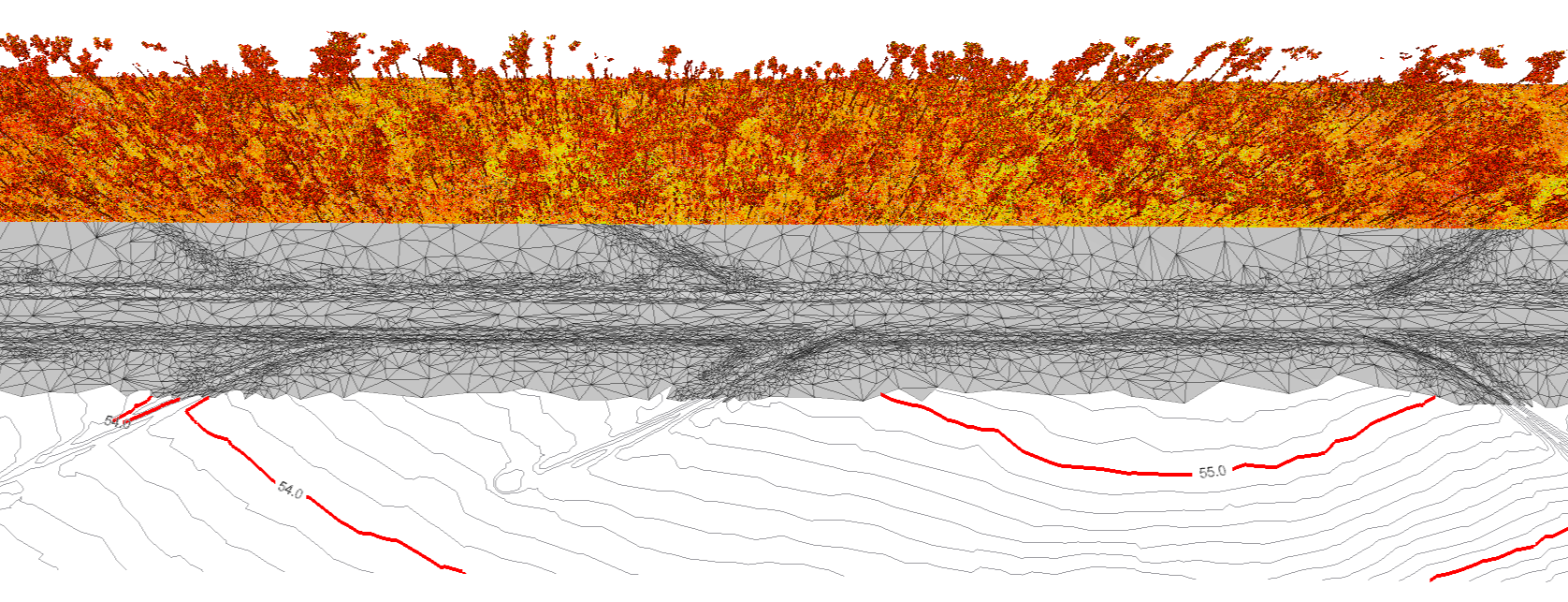 Road Engineering LiDAR 3D Survey