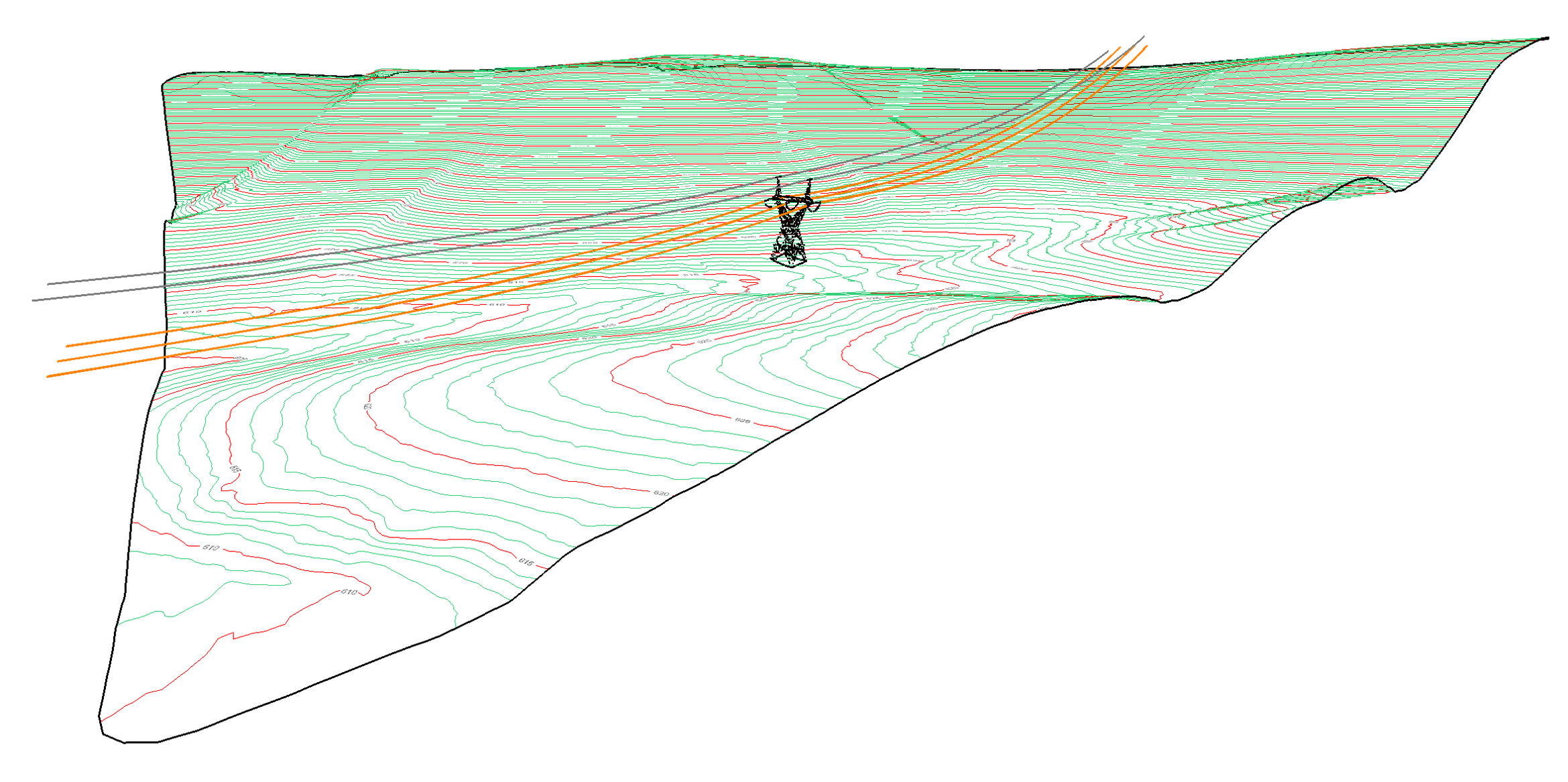 Aerial Drone LiDAR Powerline Scanning 3D survey