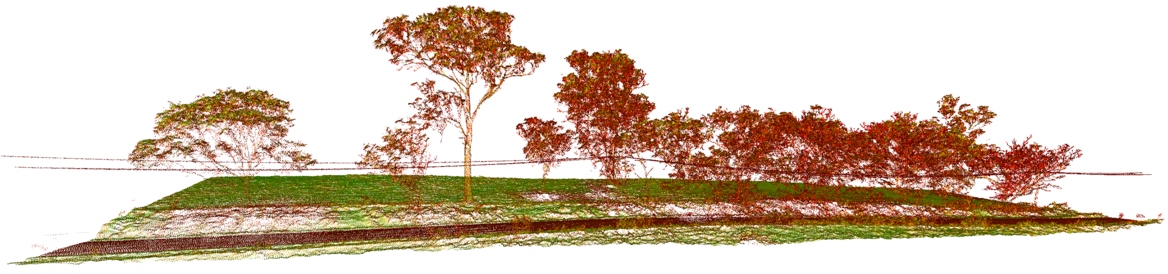 Aerial LiDAR 3D Survey Scanning CAD Deliverables Feature Extraction
